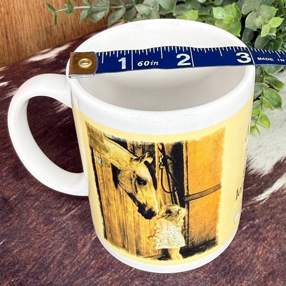 Leanin’ Tree “A Little Sugar Goes a Long Way!” Ceramic Mug - Lesley Harrison - Picture 10 of 12